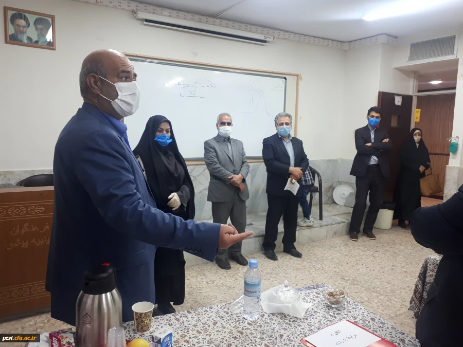 بازدید جناب آقای دکتر چناری مدیر کل مالی سازمان مرکزی دانشگاه فرهنگیان و جناب آقای دکتر سعید تاجیک رئیس اداره آموزش و پرورش پیشوا و معاونین محترم از روند مصاحبه تخصصی