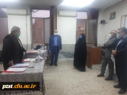 بازدید جناب آقای دکتر چناری مدیر کل مالی سازمان مرکزی دانشگاه فرهنگیان و جناب آقای دکتر سعید تاجیک رئیس اداره آموزش و پرورش پیشوا و معاونین محترم از روند مصاحبه تخصصی