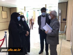 بازدید مسئولین وزارت آموزش و پرورش،اداره کل شهرستان های استان تهران و مدیریت استان تهران از فرایند مصاحبه تخصصی