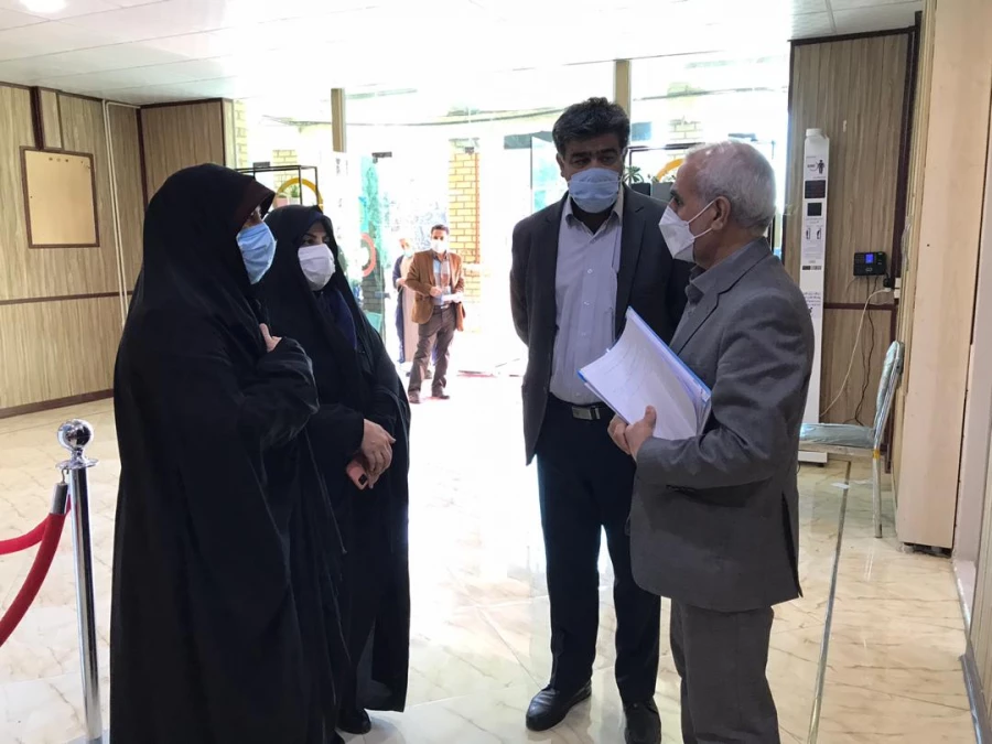 بازدید مسئولین وزارت آموزش و پرورش،اداره کل شهرستان های استان تهران و مدیریت استان تهران از فرایند مصاحبه تخصصی