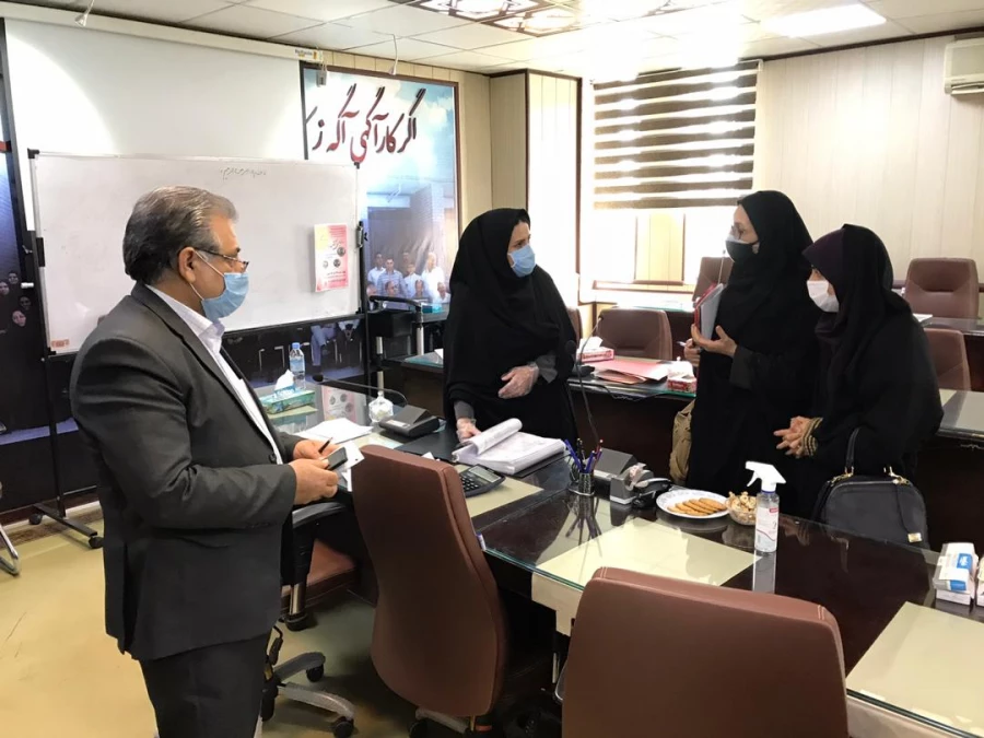 بازدید مسئولین وزارت آموزش و پرورش،اداره کل شهرستان های استان تهران و مدیریت استان تهران از فرایند مصاحبه تخصصی