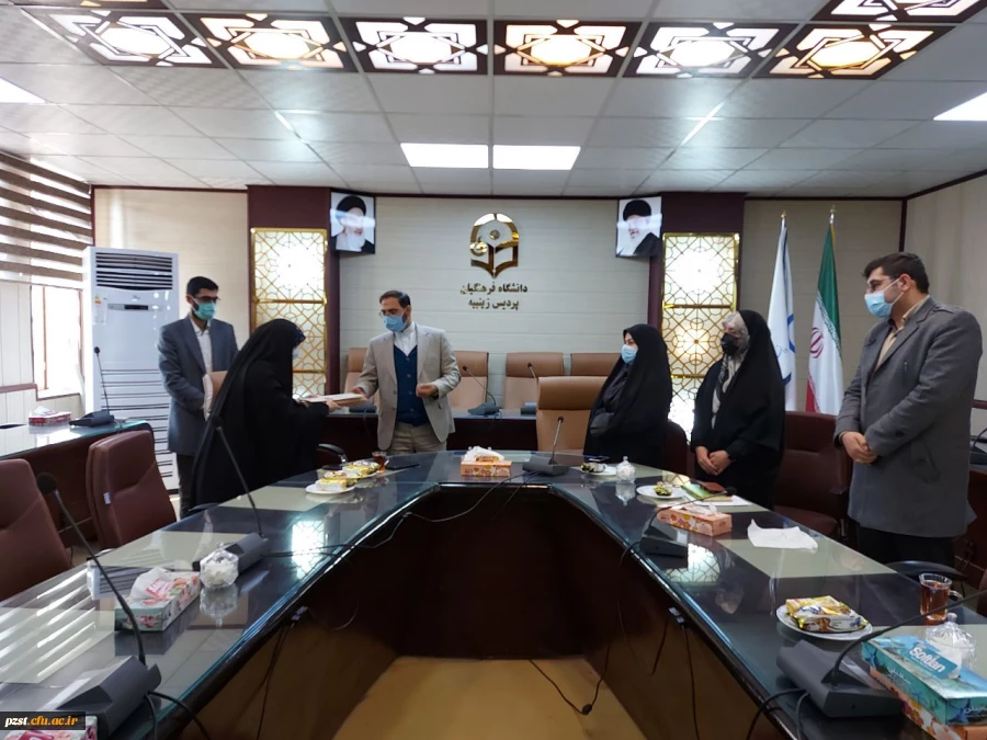 جلسه تودیع و معارفه مسئولین بسیج دانشجویی پردیس 2