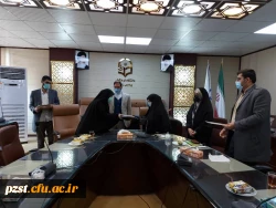 جلسه تودیع و معارفه مسئولین بسیج دانشجویی پردیس 3