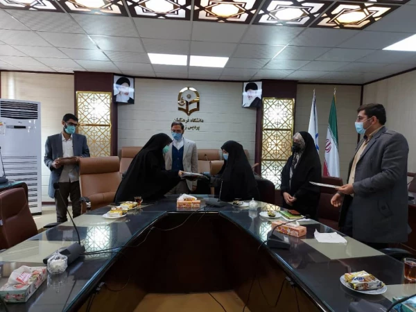 جلسه تودیع و معارفه مسئولین بسیج دانشجویی پردیس 3