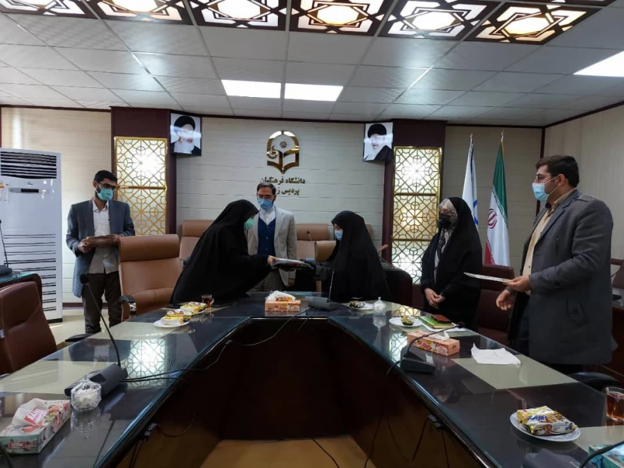 جلسه تودیع و معارفه مسئولین بسیج دانشجویی پردیس 3