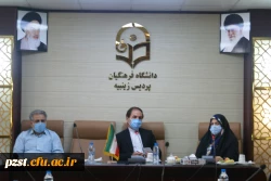 بازدید نماینده محترم شهرستان جناب آفای دکتر حسین نوش آبادی از پردیس زینبیه