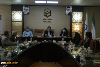 بازدید نماینده محترم شهرستان جناب آفای دکتر حسین نوش آبادی از پردیس زینبیه