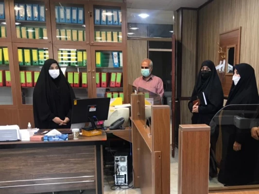 بازدید اعضاء گروه ارزیابی عملکرد مدیریت استان تهران از زینبیه