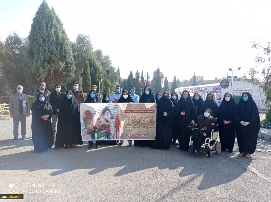 برگزاری همایش پیاده روی به مناسبت فرارسیدن دومین سالگرد شهادت سردار سپهبد حاج قاسم سلیمانی