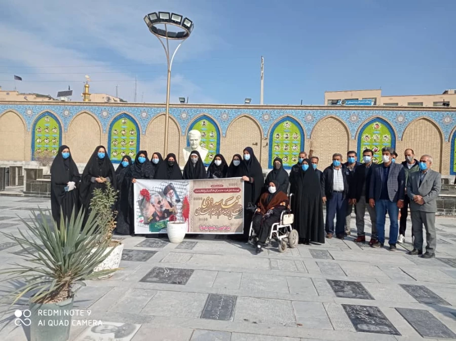 برگزاری همایش پیاده روی به مناسبت فرارسیدن دومین سالگرد شهادت سردار سپهبد حاج قاسم سلیمانی