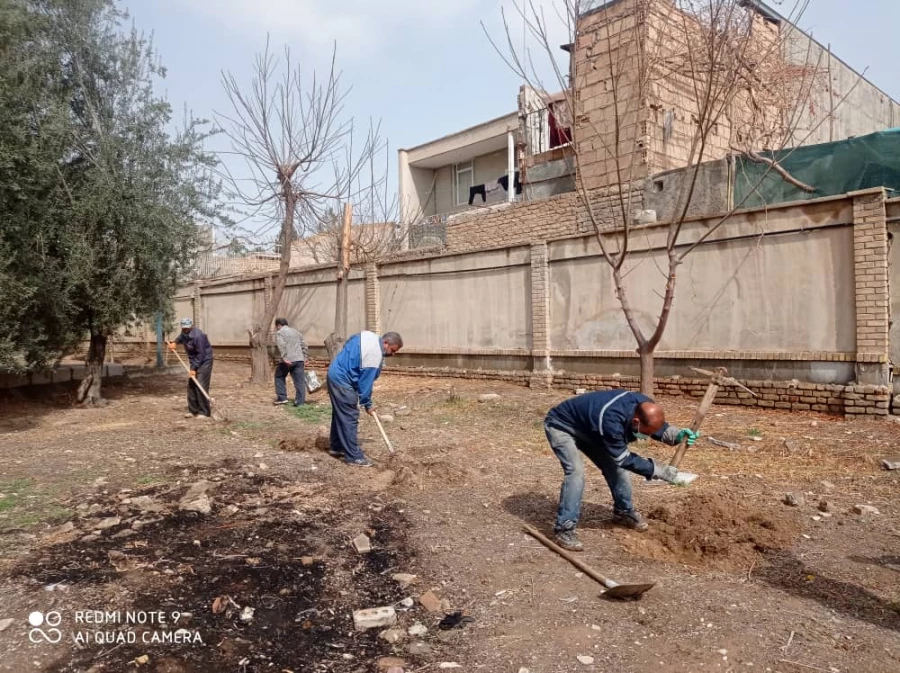 کاشت نهال ایثار به مناسبت روز درختکاری و اعیاد مبارک شعبانیه