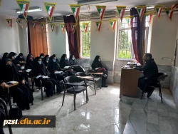 حضور دانشجویان در کلاس های درس زینبیه 3
