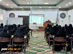 حضور دانشجویان در کلاس های درس زینبیه 4