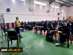 حضور دانشجویان در کلاس های درس زینبیه