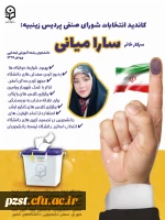 تبلیغات کاندیدای شورای صنفی رفاهی