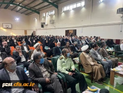 مراسمی با موضوع دختران زینبیه پیش قراولان جهاد تبیین و ولادت حضرت معصومه (س) 