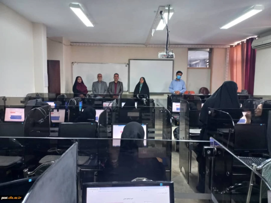 برگزاری آزمون حضوری الکترونیکی مهارت آموزان