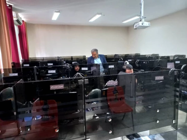 برگزاری آزمون حضوری الکترونیکی مهارت آموزان