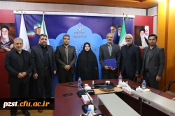 مراسم انعقاد تفاهم نامه جهت الحاق مرکز تربیت معلم شهید منتظری به دانشگاه فرهنگیان (پردیس زینبیه)