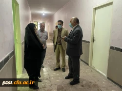 بازدید سرپرست و معاونت آموزشی مدیریت امور پردیس های استان تهران  از مرکز شهید منتظری 