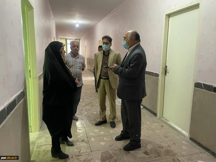 بازدید سرپرست و معاونت آموزشی مدیریت امور پردیس های استان تهران  از مرکز شهید منتظری 