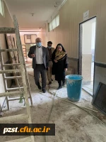 بازدید سرپرست و معاونت آموزشی مدیریت امور پردیس های استان تهران  از مرکز شهید منتظری 