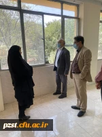 بازدید سرپرست و معاونت آموزشی مدیریت امور پردیس های استان تهران  از مرکز شهید منتظری 