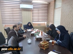 برگزاری جلسه با اعضای شورای صنفی و بسیج دانشجویی 2