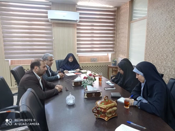 برگزاری جلسه با اعضای شورای صنفی و بسیج دانشجویی 2