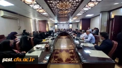 برگزاری جلسه اعضاء هیئت علمی و استادان 2