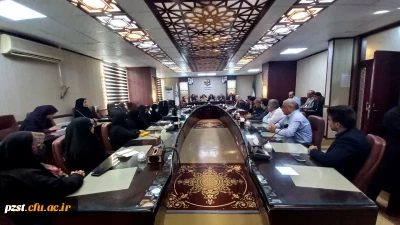 برگزاری جلسه با اعضاء هیئت علمی و استادان