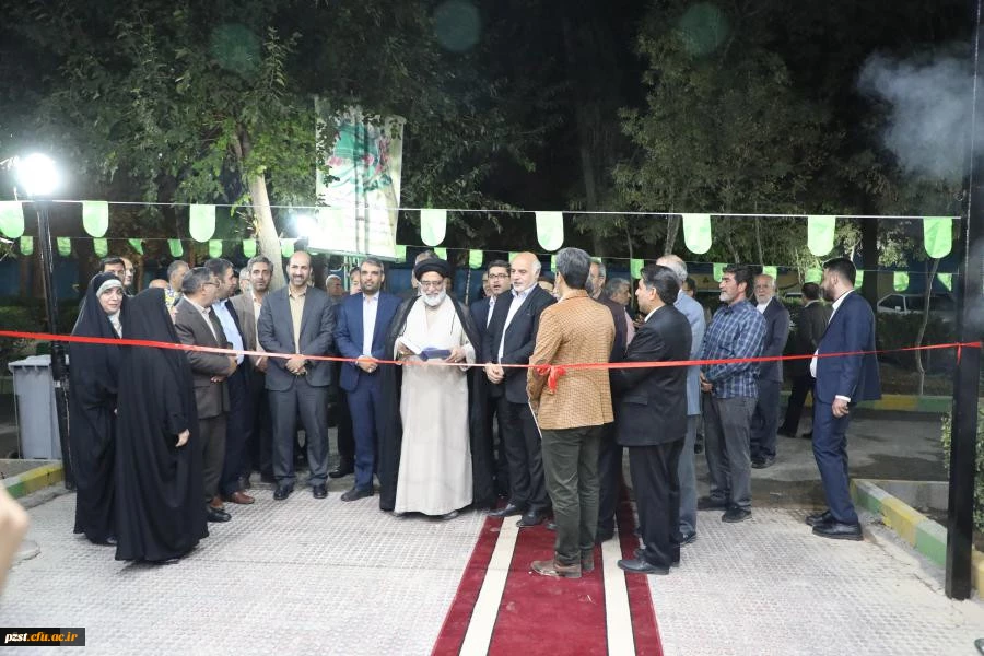 مراسم افتتاحیه پردیس زینبیه دانشگاه فرهنگیان استان تهران ساختمان شماره 2 ورامین