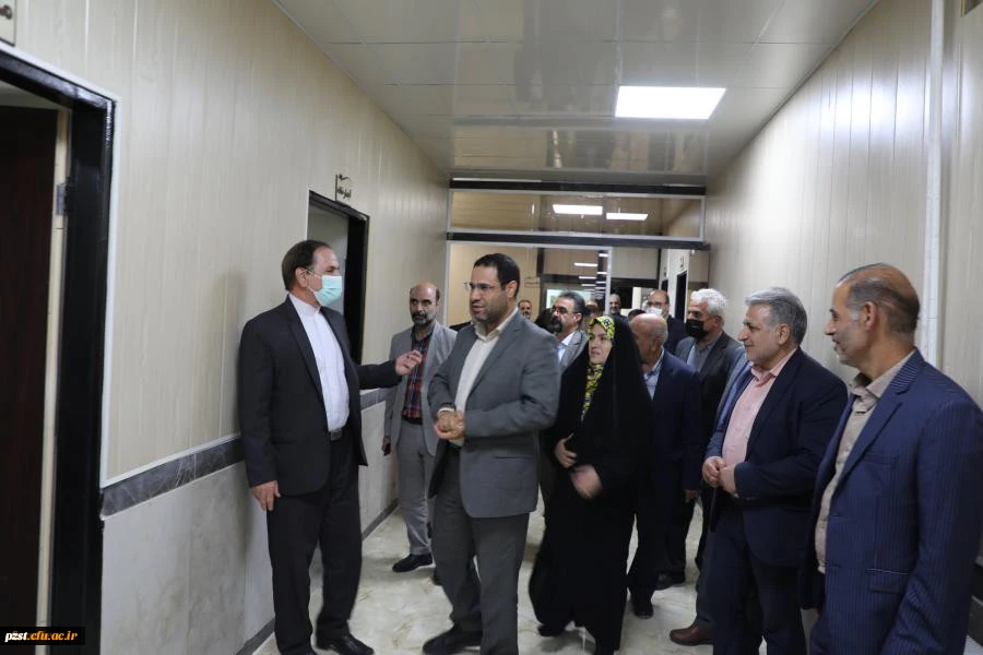 مراسم افتتاحیه پردیس زینبیه دانشگاه فرهنگیان استان تهران ساختمان شماره 2 ورامین