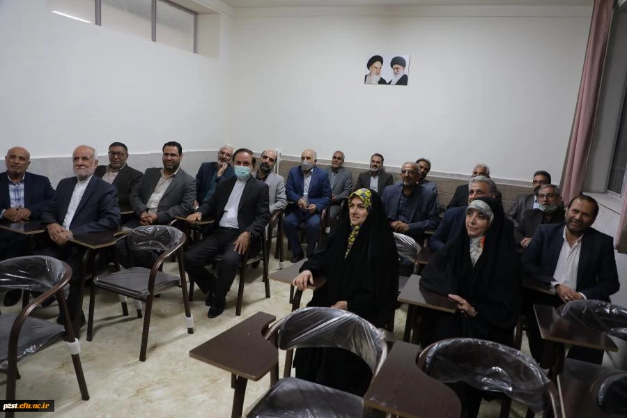 مراسم افتتاحیه پردیس زینبیه دانشگاه فرهنگیان استان تهران ساختمان شماره 2 ورامین