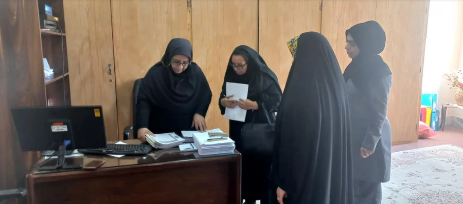 بازدید گروه نظارتی و ارزیابی از زینبیه