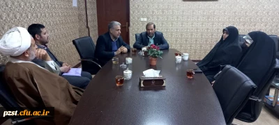 برگزاری جلسه با مسئول اداره سازماندهی گروه های معارف اسلامی