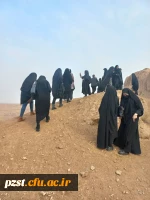 بازدید دانشجویان از مسجد جامع و قلعه ایرج ورامین