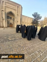 بازدید دانشجویان از مسجد جامع و قلعه ایرج ورامین