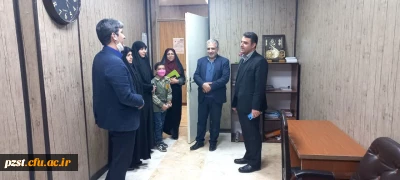 بازدید سرپرست محترم مدیریت امور پردیس های استان تهران از پردیس زینبیه