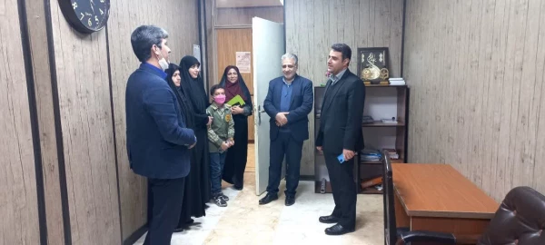 بازدید سرپرست مدیریت امور پردیس های استان تهران از پردیس زینبیه 2