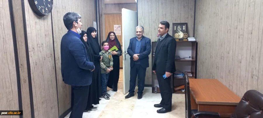 بازدید سرپرست مدیریت امور پردیس های استان تهران از پردیس زینبیه 2