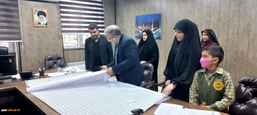 بازدید سرپرست مدیریت امور پردیس های استان تهران از پردیس زینبیه 2