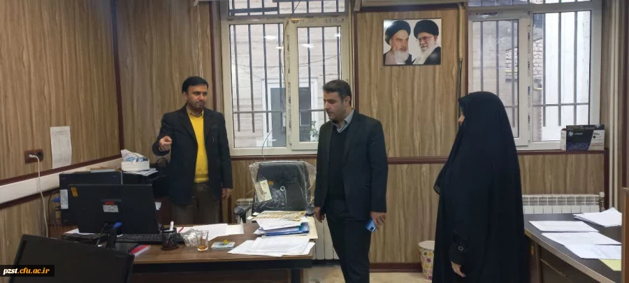 بازدید سرپرست مدیریت امور پردیس های استان تهران از پردیس زینبیه 2