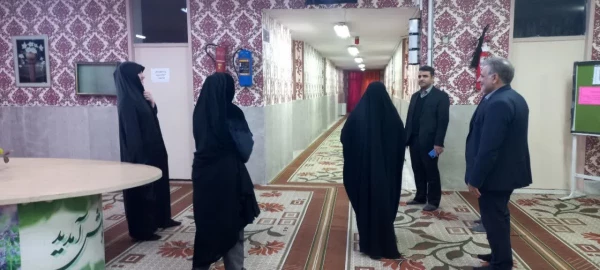 بازدید سرپرست مدیریت امور پردیس های استان تهران از پردیس زینبیه 2