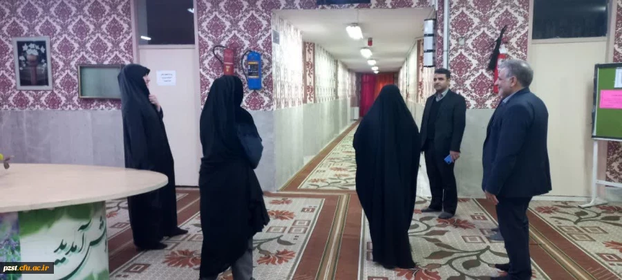 بازدید سرپرست مدیریت امور پردیس های استان تهران از پردیس زینبیه 2