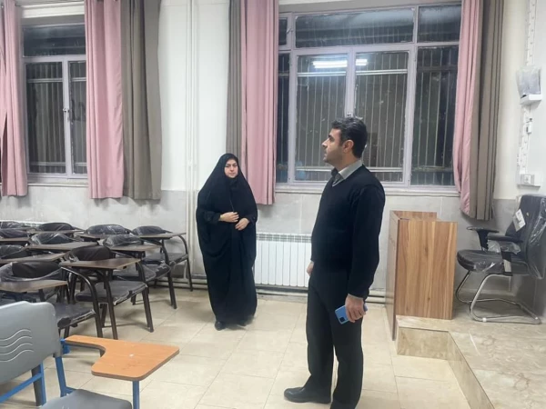 بازدید سرپرست محترم مدیریت امور پردیس های استان تهران از پردیس زینبیه 3