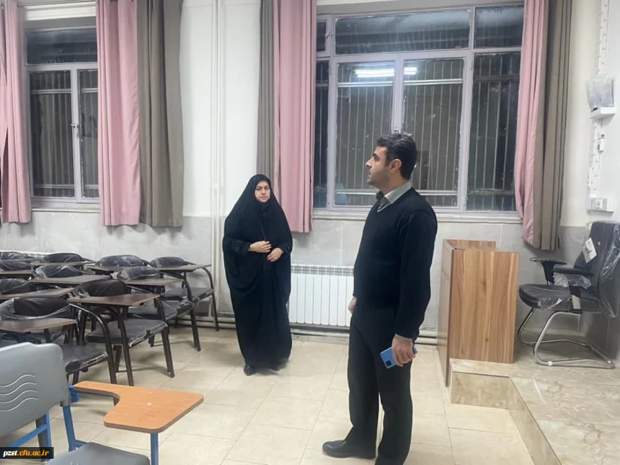 بازدید سرپرست محترم مدیریت امور پردیس های استان تهران از پردیس زینبیه 3