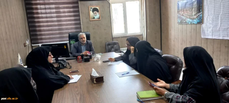 جلسه معاونت توسعه منابع و امور دانشجویی با سرپرستان شبانه روزی سراهای دانشجویی 2