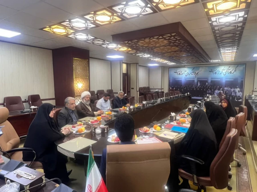 جلسه روز ملی جمعیت با حضور جانشین قرارگاه جمعیت و هیات همراه 3