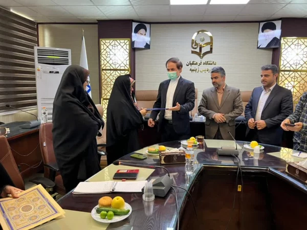 آیین تکریم و معارفه سرپرست جدید پردیس زینبیه 3